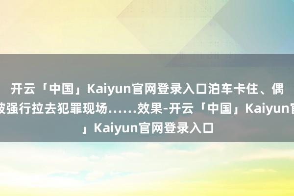 开云「中国」Kaiyun官网登录入口泊车卡住、偶遇新共事、被强行拉去犯罪现场……效果-开云「中国」Kaiyun官网登录入口